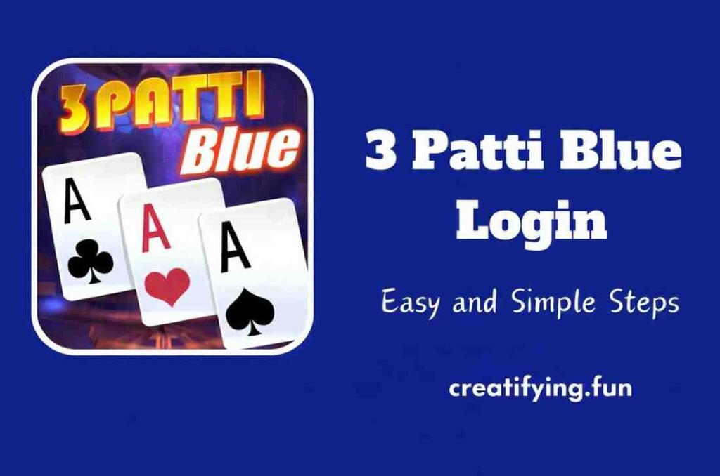 3patti Blue Login